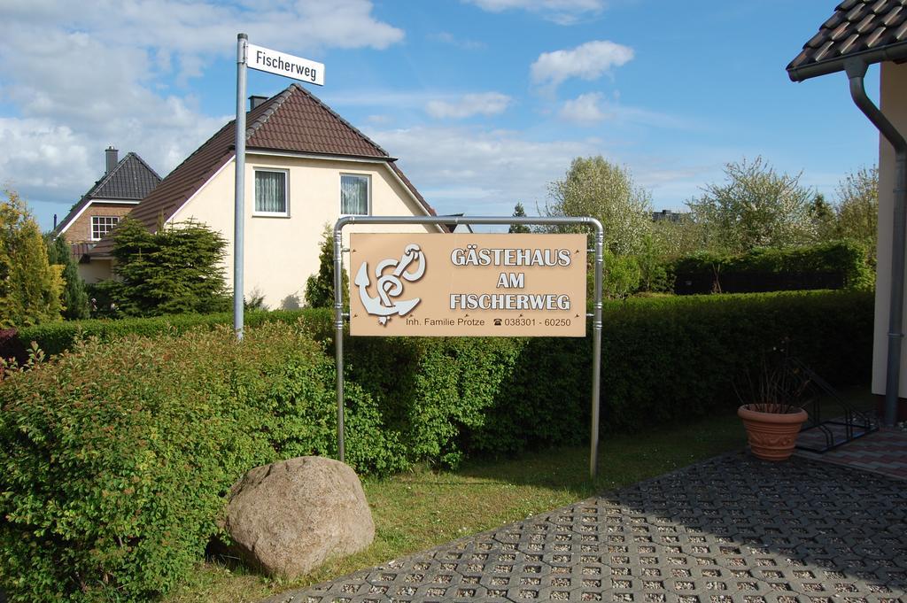 Gaestehaus Am Fischerweg Лаутербах Экстерьер фото